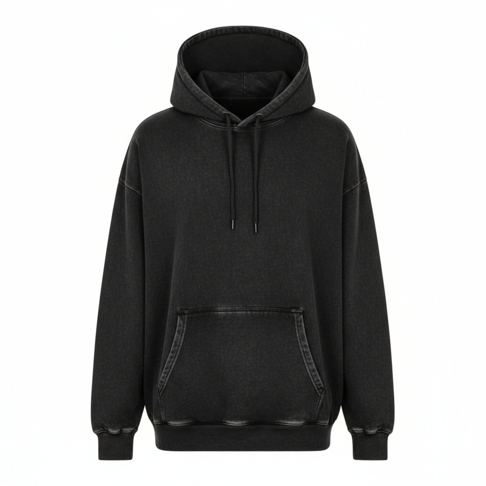 Fashion hoodie oversized drop shoulder Mens-Casual-Full-Seleeve-Hoodie-6 - Image 1